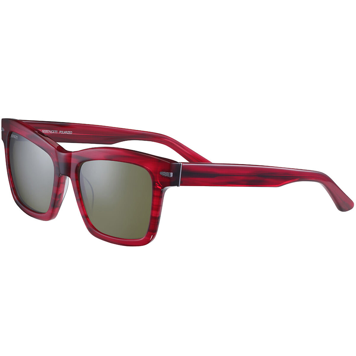 WINONA, Shiny Red Streaky-Mineral Polarized 555nm Cat 3 to 3, hi-res image number null